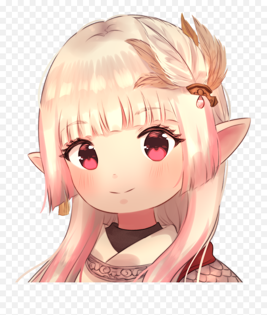 Lovely Commissioned Character Fanart - Ffxiv Character Fan Art Png,Ff14 Hotbar Lock Icon