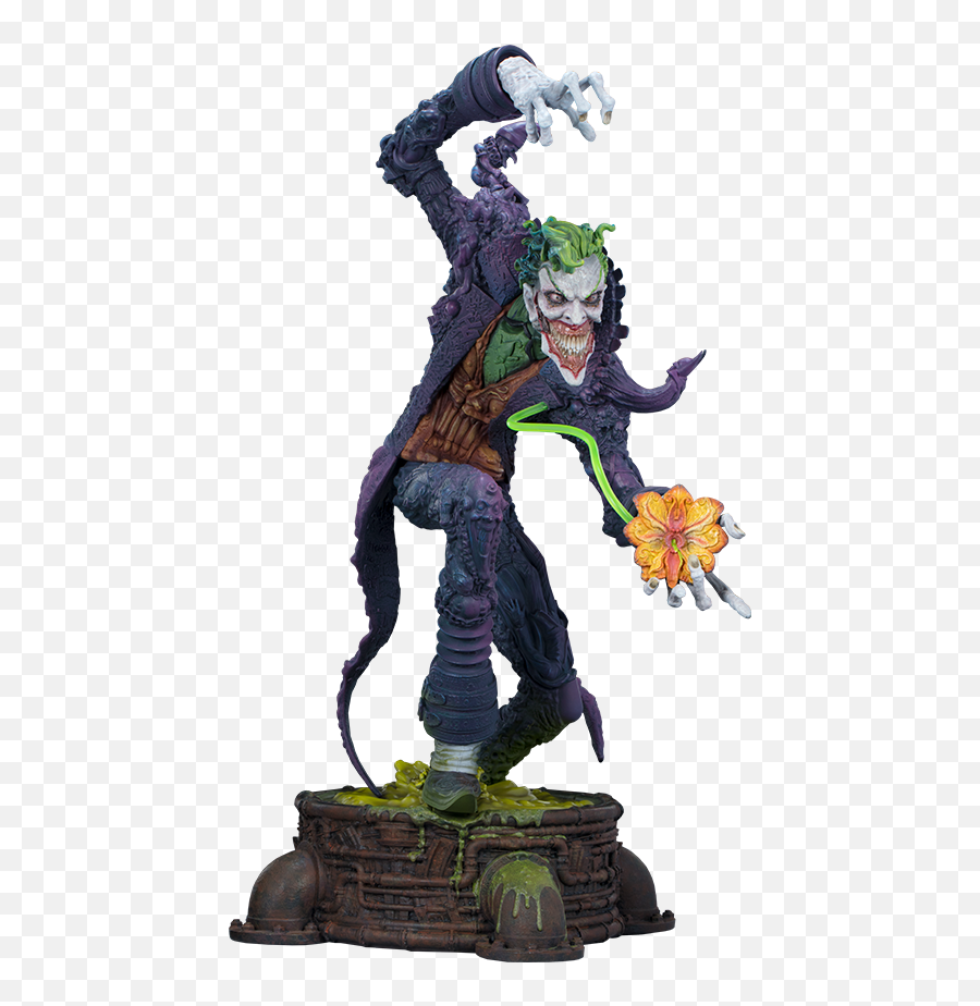 Joker Comic Png - Joker Statue,Dc Icon Harley Statue