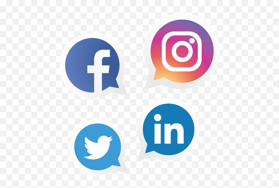Social Media Marketing Icon Png - Social Media Icons Vector Social Media Logos Png,Social Media Icon Transparent Background
