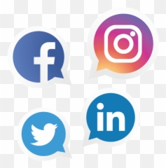 Social Media Marketing Icon Png - Social Media Icons Vector Logos Png
