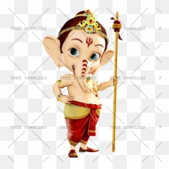 Png Image With Transparent Background - Bal Ganesh Wallpapper Hd,Ganesh Png