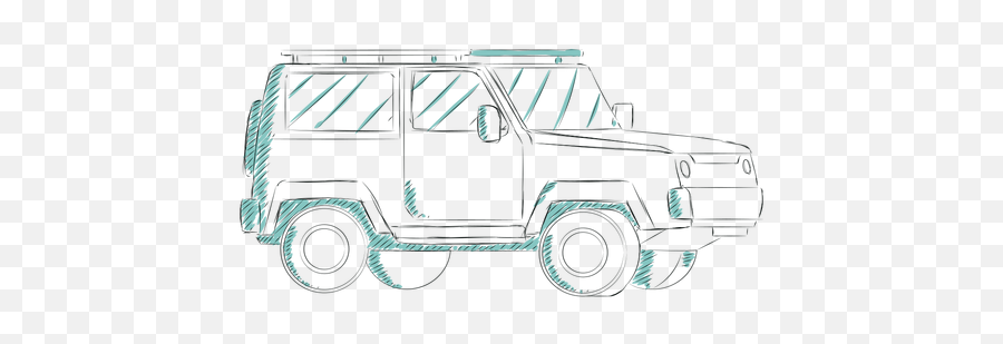 Sketch Jeep Awesome - Transparent Png U0026 Svg Vector File Illustration,Jeep Vector Logo