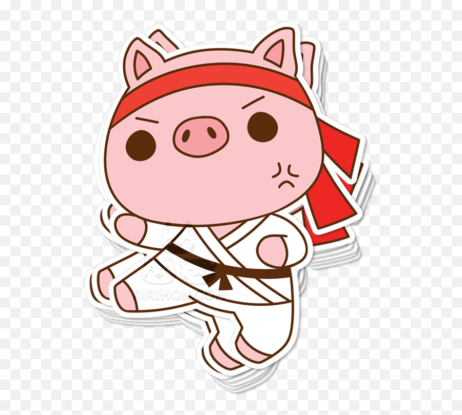 Pork Chop Sticker Png Download - Cartoon Clipart Full Pork Chop Clip Art,Pork Png