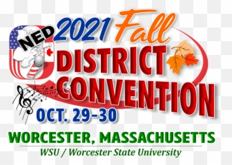 Ned U002721 Fall District Contestconvention - Worcester MA Language png