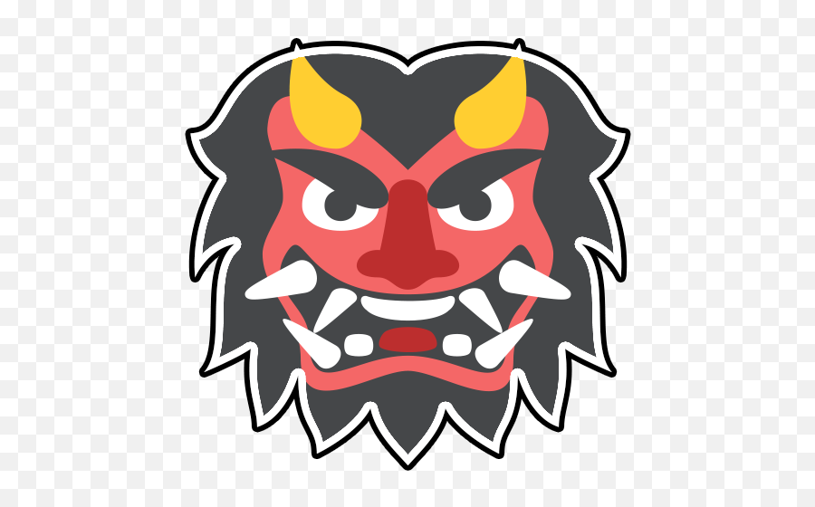 Japanese Ogre Emoji Png - Royalpng Japanese Ogre Emoji Transparent,Japanese Icon