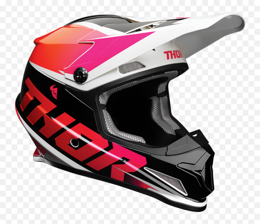 Sector Helmet - Fader Orangemagenta 2021 Thor Sector Fader Png,Icon Legion Helmet