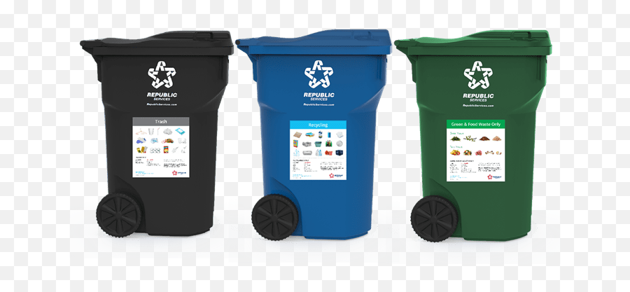 La County Garbage Disposal Districts Trash U0026 Recycling - Waste Container Lid Png,Small Trash Can Icon