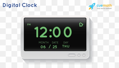 Analog Clock With Minutes - Basics Definitions Examples Portable png