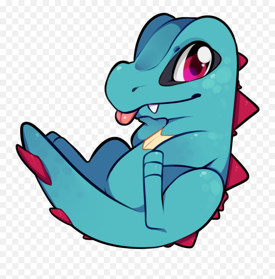D - Best Water Type Starter Png,Totodile Png