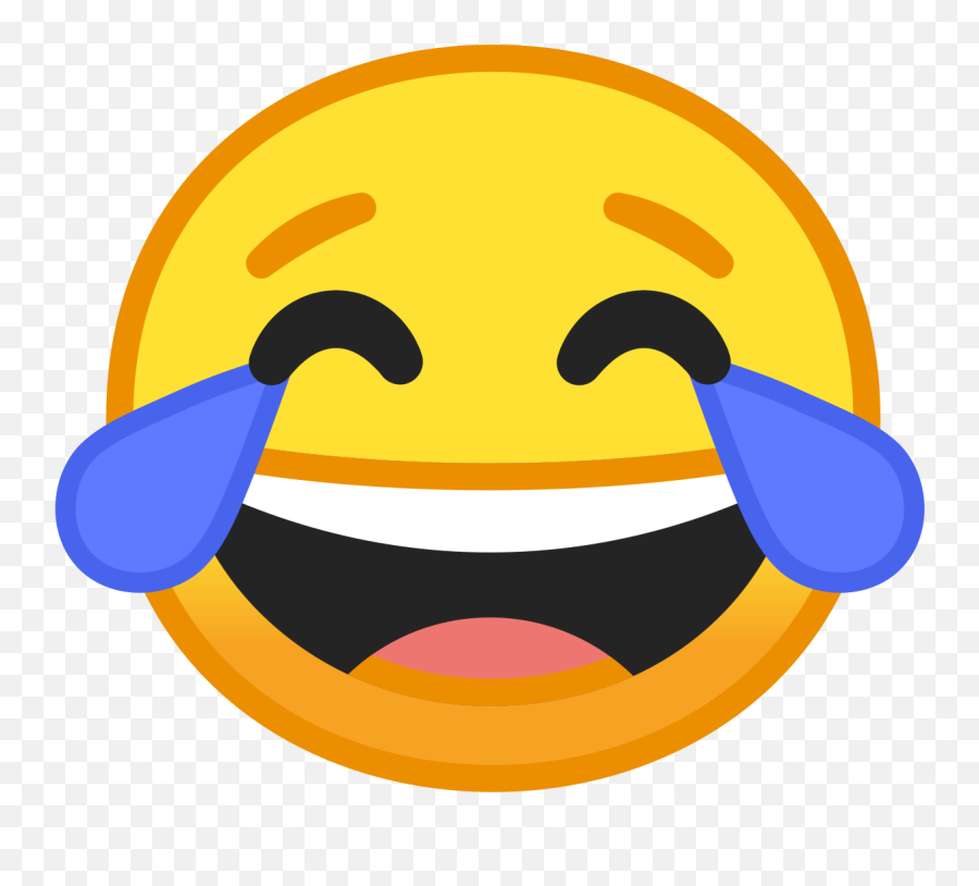 Filenoto Emoji Oreo 1f602svg - Wikimedia Commons Android Laughing Emoji ...