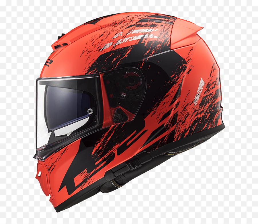 Ff390 Breaker Swat Fluo Orange Black Gloss - Ls2 Png,Swat Png