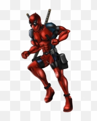 Deadpool - Cartoon Transparent Background png