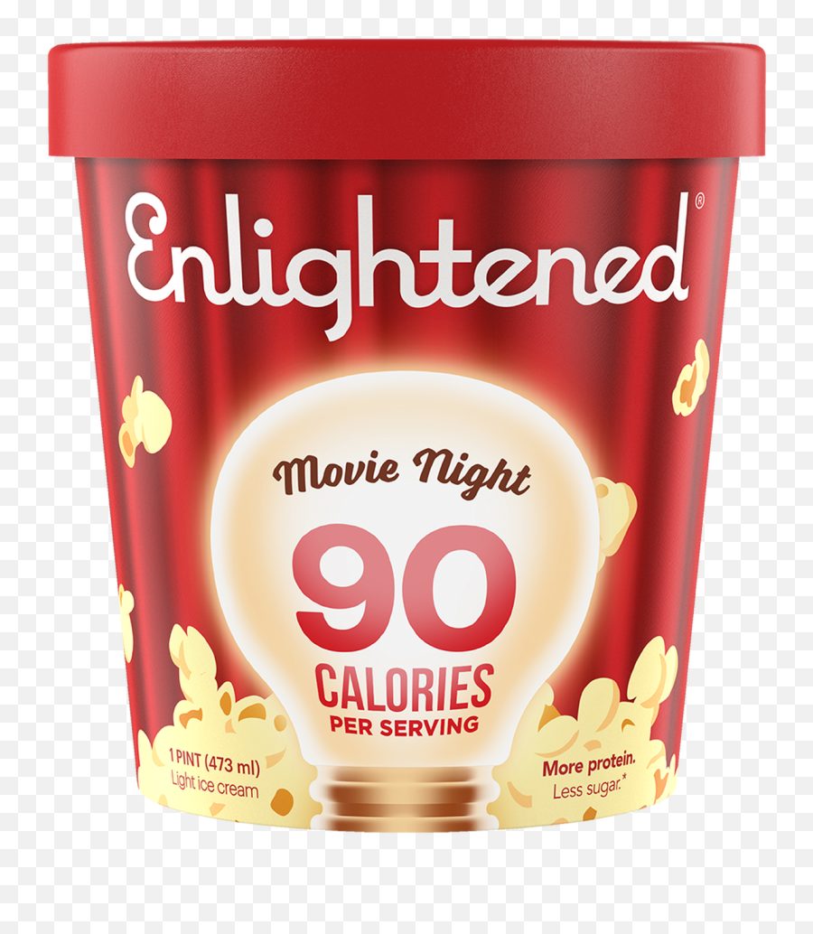 Enlightened Movie Night Ice Cream Pint Png