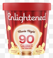 Enlightened Movie Night Ice Cream Pint Png