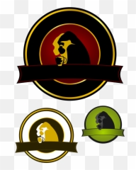 Logo Primate Gorilla - Mentahan Logo Hewan Keren Png,Gorilla Logo