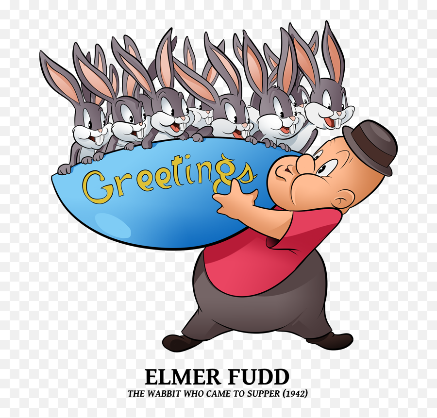 Elmer Fudd By Boscoloandrea - Wabbit Who Came To Supper 1942 Png,Elmer Fudd Png
