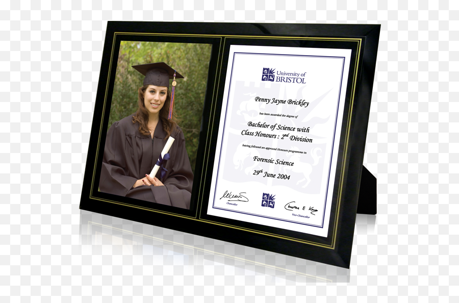 Frames For Graduation Pictures - Graduation Certificate Frame Png,Certificate Frame Png