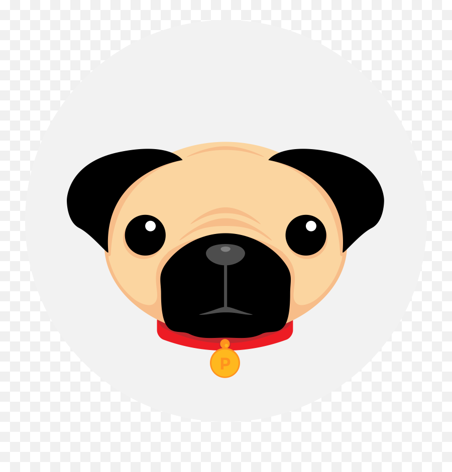 Pug Logo Transparent Png - Stickpng Pug Icon Png,Pug Face Png