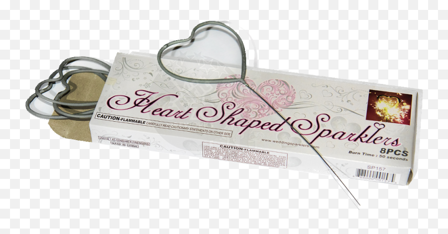 Heart Sparklers - Envelope Png,Sparklers Png