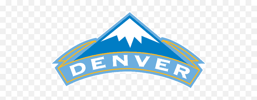 Denver Nuggets Alternate Logo - National Basketball Denver Nuggets Mountain Logo Png,Mountain Logos