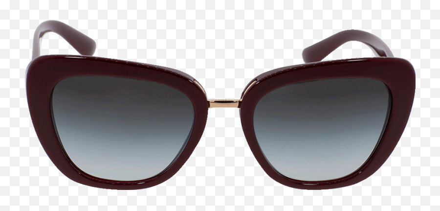 Gradient Sunglasses In Bord - Gry Reflection Png,Dolce And Gabbana Logo