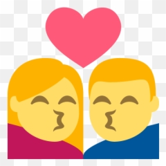 Kiss Emoji For Facebook Email Sms - Love Emoji Meanings Of The Symbols Png,Kiss Emoji Png