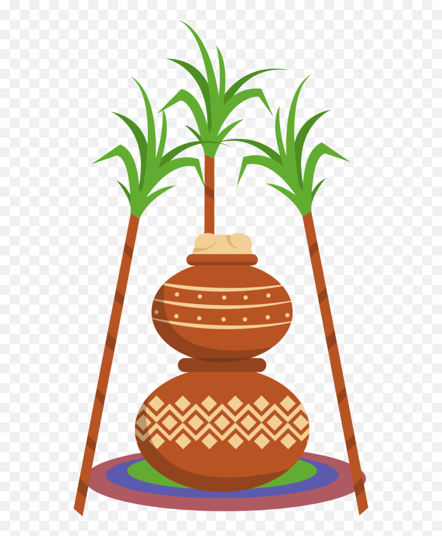 Pongal Houseplant Palm Tree For - Clip Art Png,Palm Tree Transparent