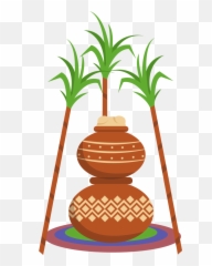 Pongal Houseplant Palm Tree For - Clip Art png