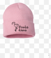 Flamingo Beanie - Fredo Disco Flamingo Merch Beanie Png,Beanie Png