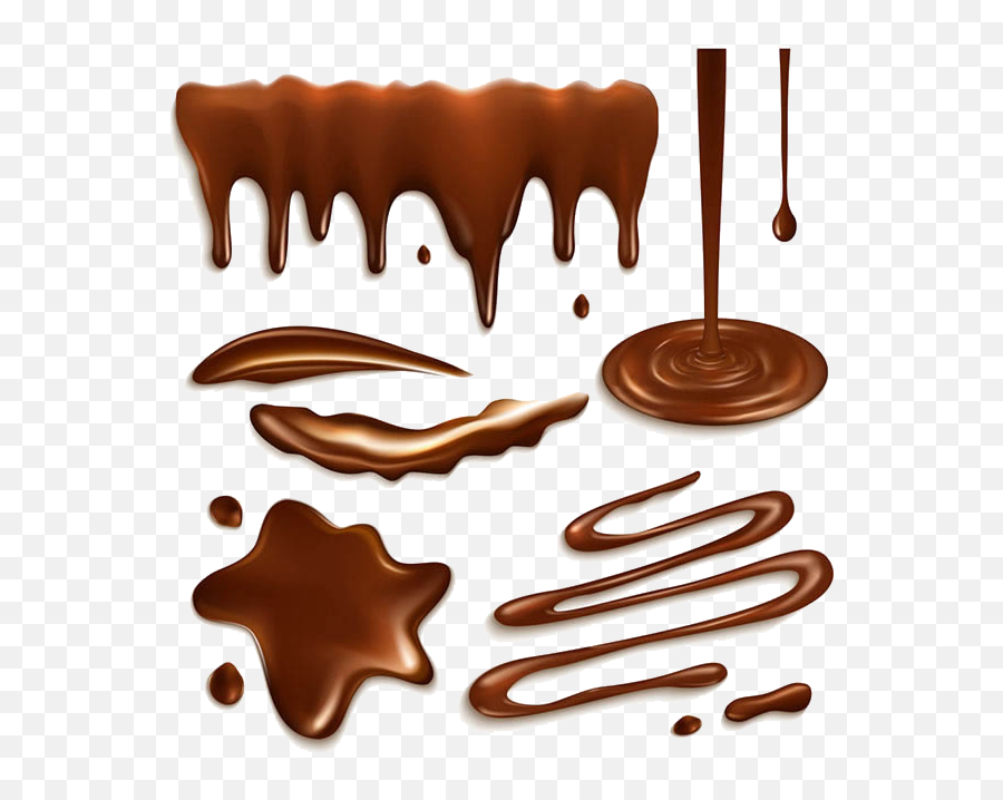 Milkshake Icing Chocolate Bar Cupcake - Melted Chocolate Melt Chocolate Vector Png,Chocolate Bar Png