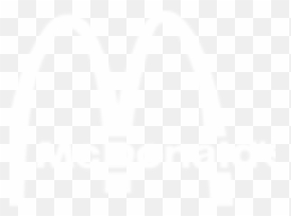 Mcdonalds Logo White Png 1 Image - Transparent