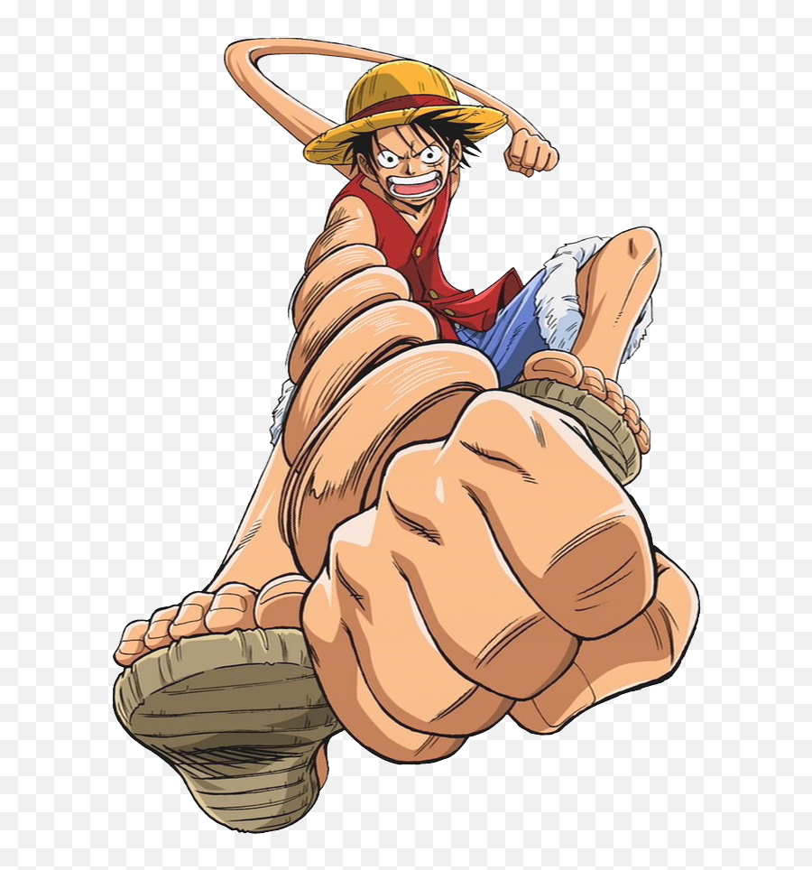 Download Monkey D Luffy Png Clipart - One Piece Luffy Punch,Monkey D Luffy Png