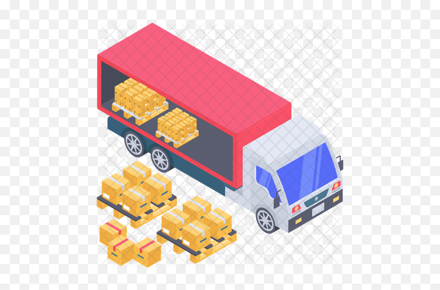 Container Loading Icon - Icon Loading Truck Png,Loading Png