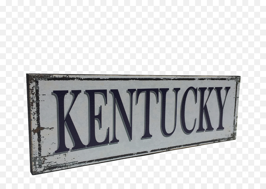 Kentucky Wood Sign - Signage Png,Wood Sign Png