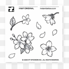Sakura Petal Instanttattoo Png