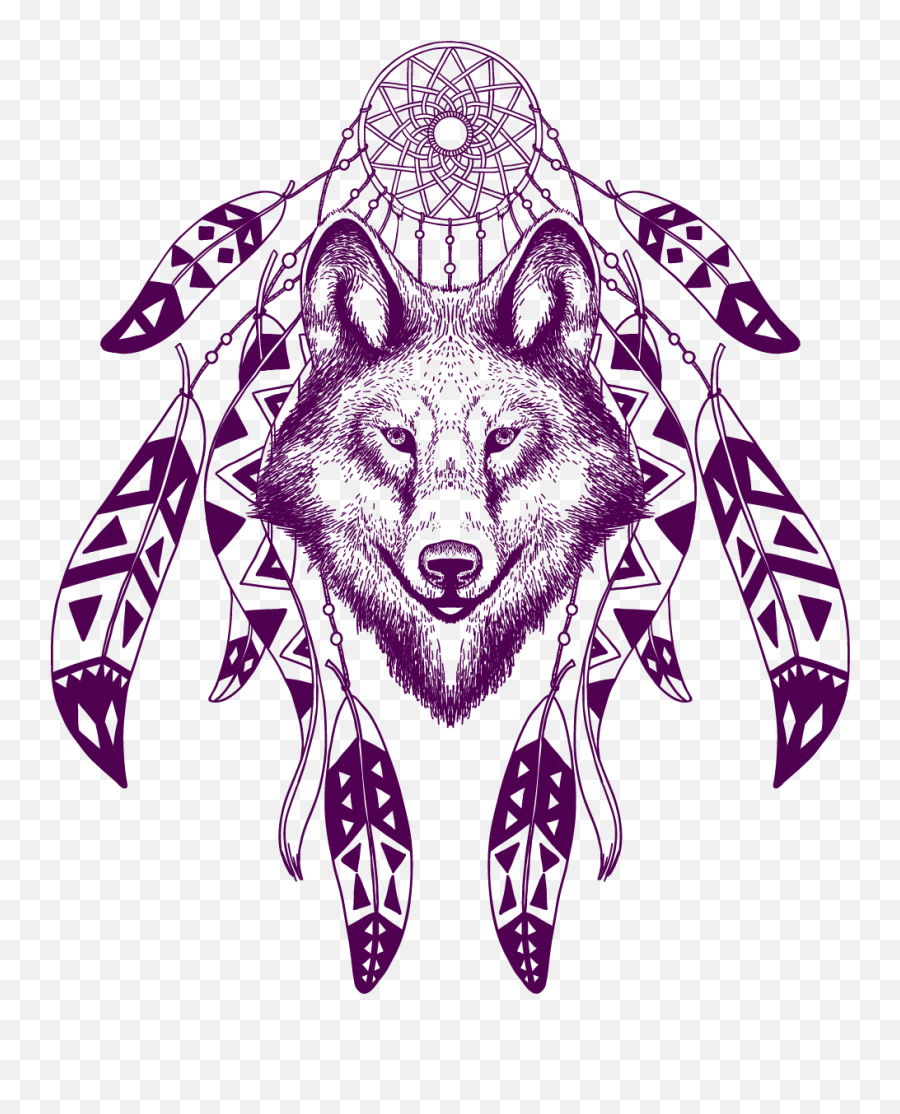Download Gray Dreamcatcher Painted Poster Illustration T - Dreamcatcher Tattoo Png,Purple Shirt Png
