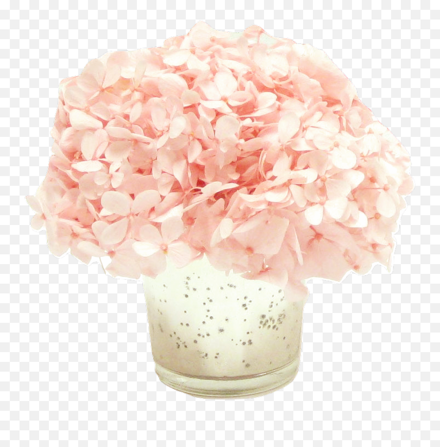 Mini Hydrangea Arrangement - Artificial Flower Png,Hydrangea Png
