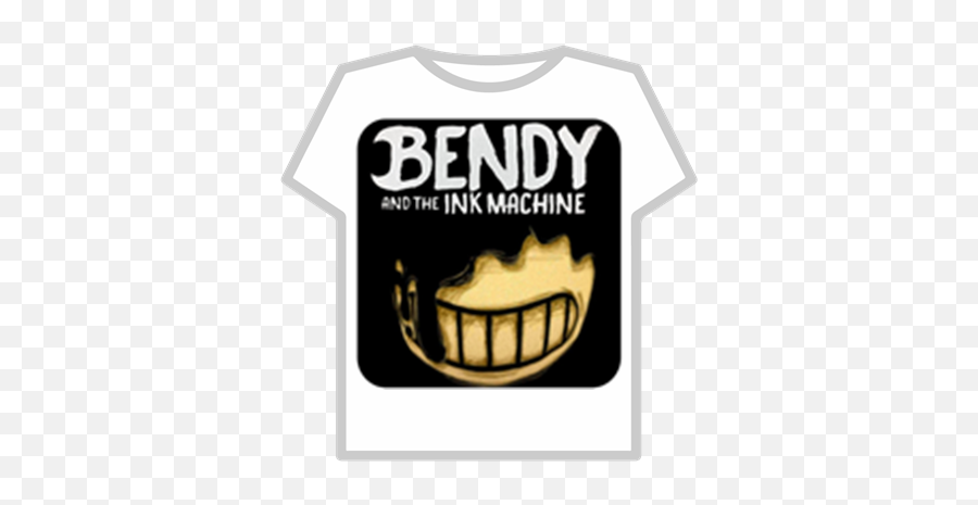 Bendy And The Ink Machine - Shirt Transparent Png Bendy Roblox,Bendy And The Ink Machine Logo