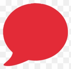 Speech Bubble Young People - Circle png