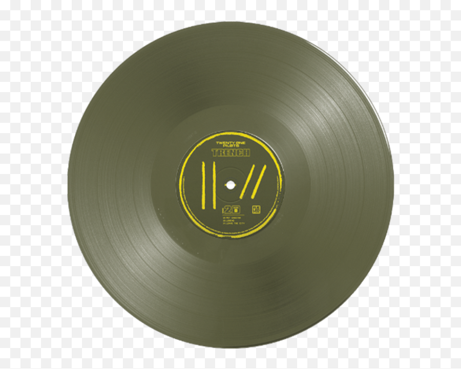 Twenty One Pilots Trench 2x Lp Olive Colored Vinyl Gatefold 5th Album Pop - Twenty One Pilots Vinyl Png,Twenty One Pilots Png