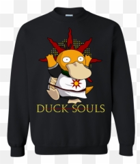 Psyduck Duck Souls Shirt Sweatshirt - Star Wars Christmas Dark Souls Praise The Sun Hoodie Png,Psyduck Png