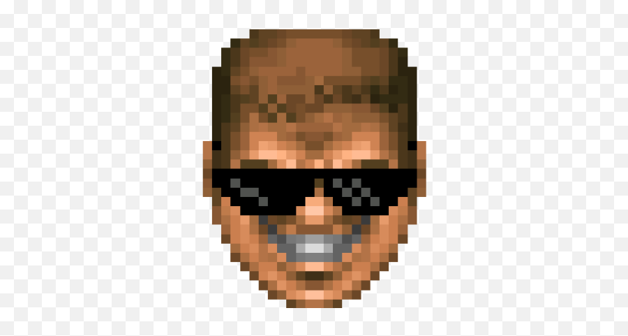 Doom Royale Bundle Addon - Mod Db Doom Guy With Glasses Png,Doom Transparent