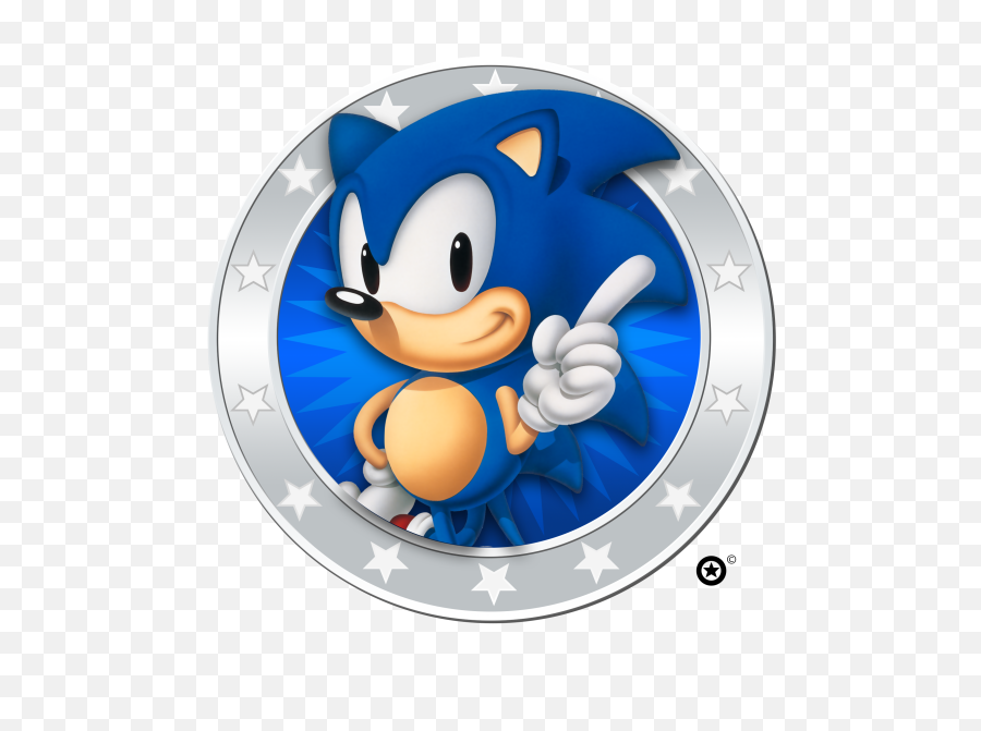 Sonic Icon 70849 - Free Icons Library Sonic The Hedgehog Round Png,Sonic The Hedgehog Logo Png