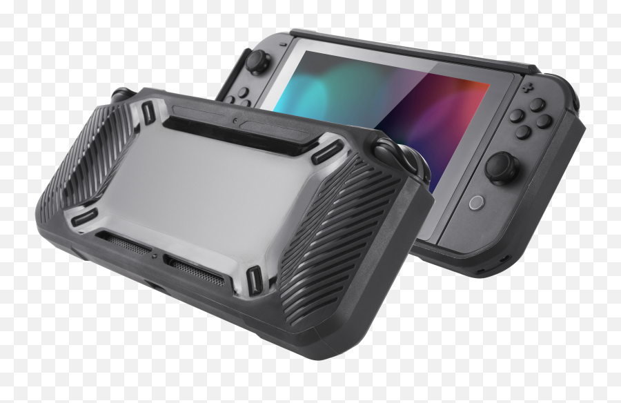 The Rugged Shell Provides Highly Protective Protection - Nintendo Tough Kit For Switch Black Snakebyte Png,Nintendo Switch Png