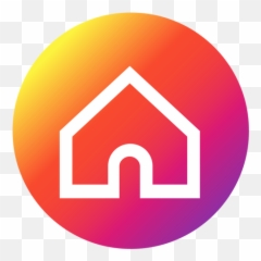 Transparent Png Svg Vector File - Logo Home Button