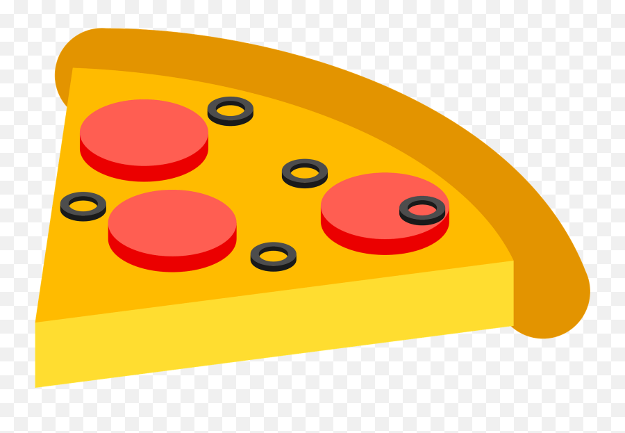 Pizza Slice Clipart - Dot Png,Pizza Slice Clipart Png