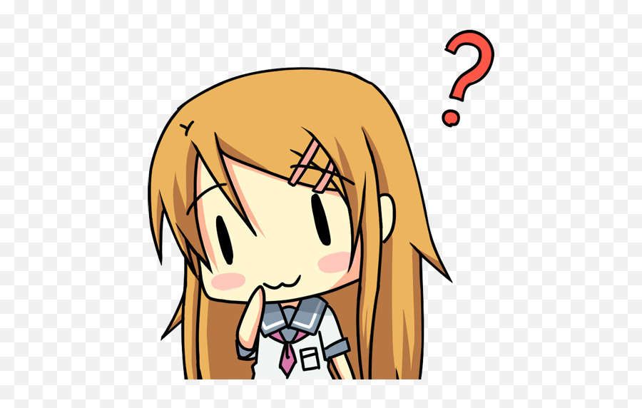 Anime Question Png Gif - Anime Confused Transparent Gif,Anime Png Gif