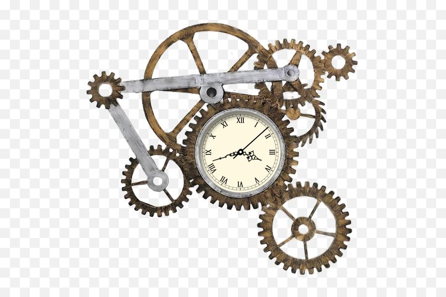 Steampunk Gear Png Pic - Steampunk Gear Clock,Gear Transparent