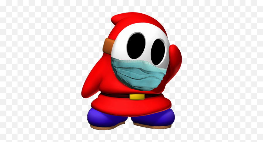 Shy Guy Blocking Corona - Shy Guy Mario Png,Shy Guy Png