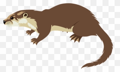 Otter Animal Wildlife - Free Vector Graphic On Pixabay Otter Cartoon Png,Otter Png